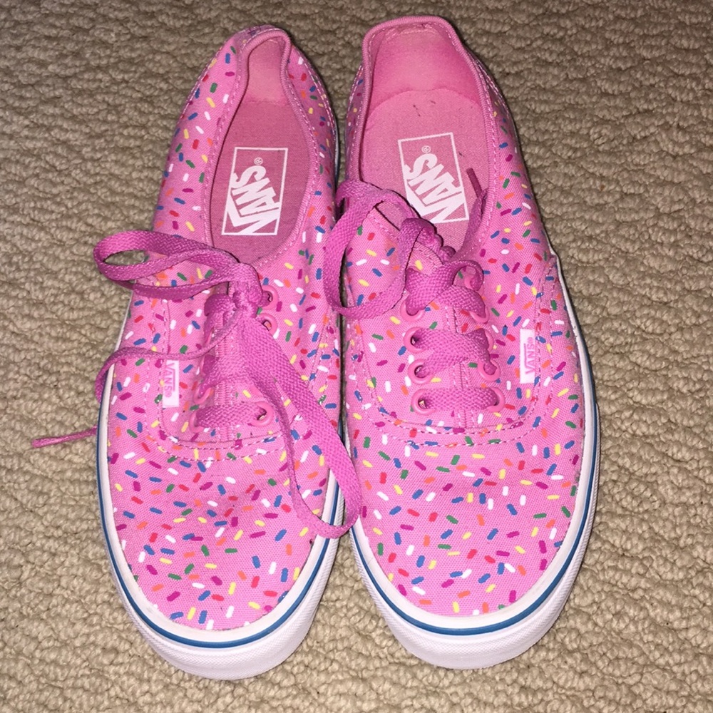 Pink Cupcake Sprinkle Vans